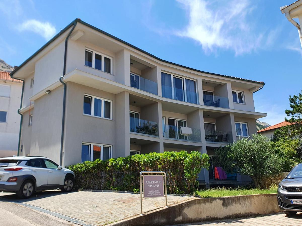 Vis A Vis Apartments Baška Exteriör bild