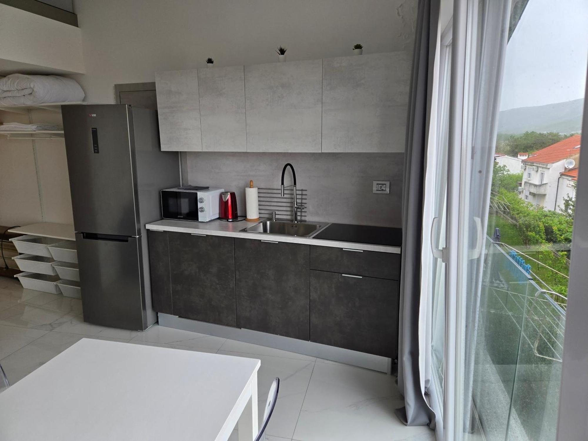 Vis A Vis Apartments Baška Exteriör bild